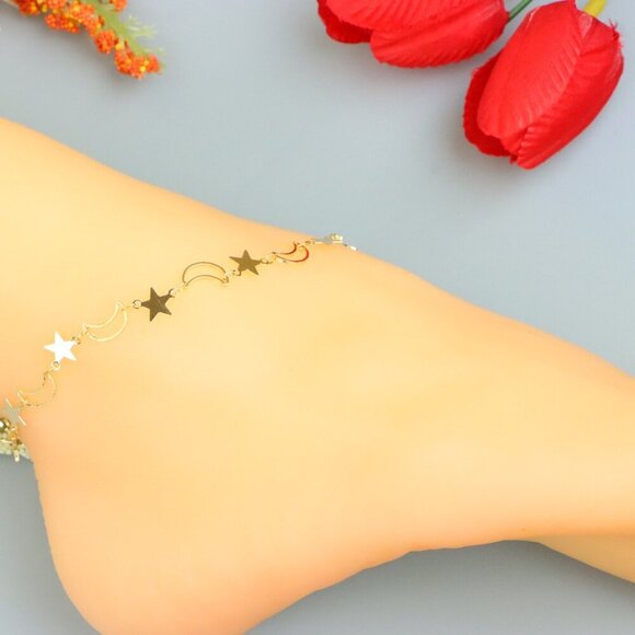 Handmade Anklet – A Stylish Choice for Women, Thoughtful Gift Idea, EVCH1586 - Picture 6 of 10